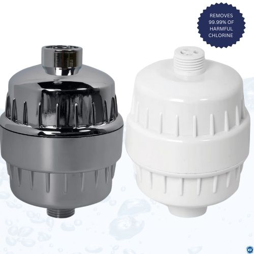 Shower Head Filter White Color