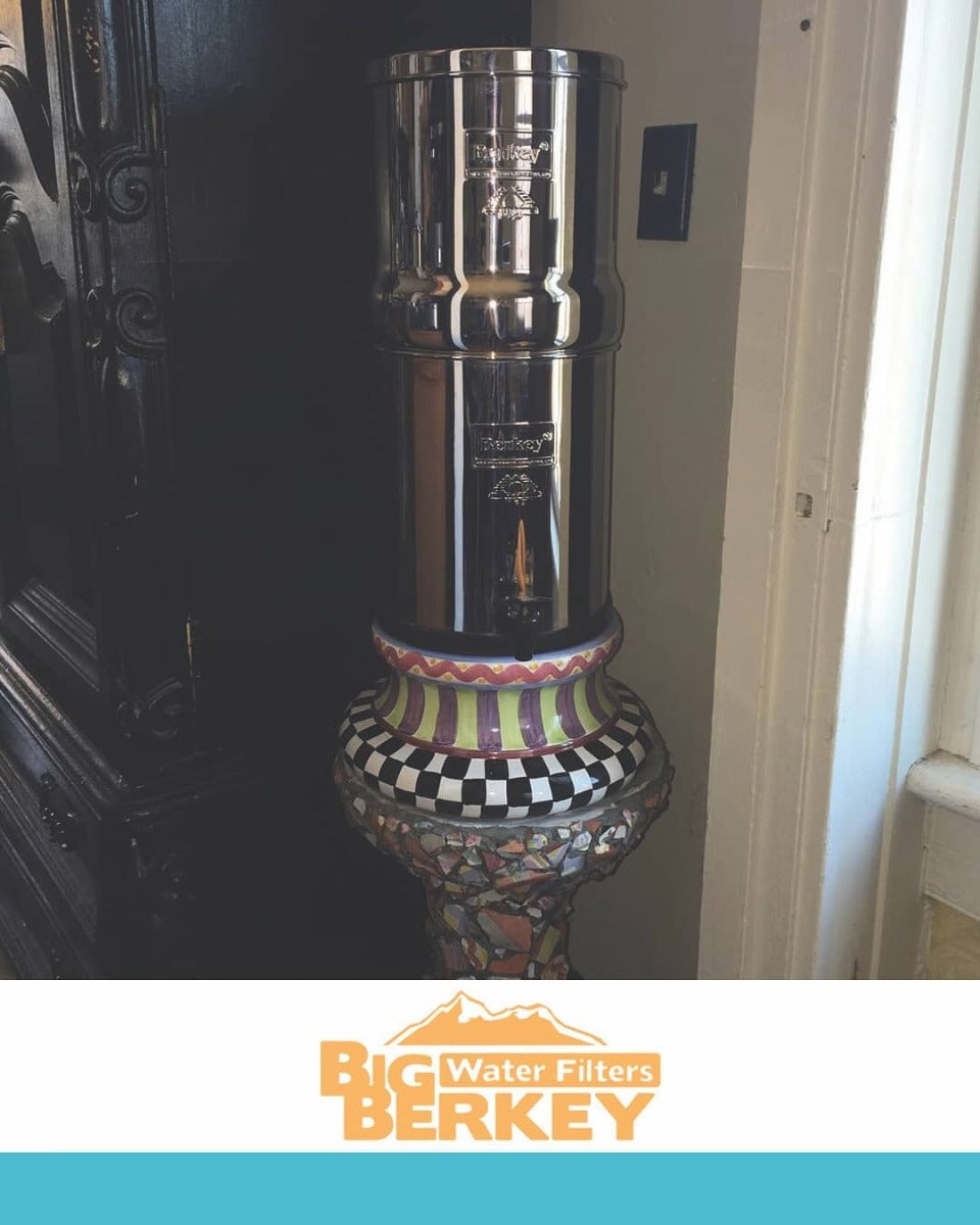 Royal Berkey on Custom Stand