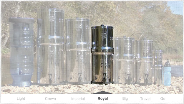 Royal Berkey Water Filter in the Lineup