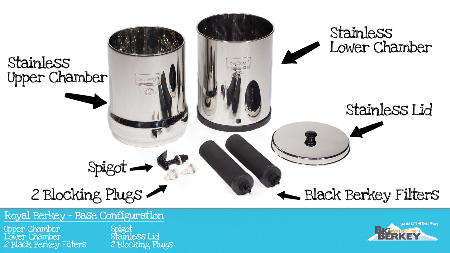Royal Berkey Standard Base Configuration