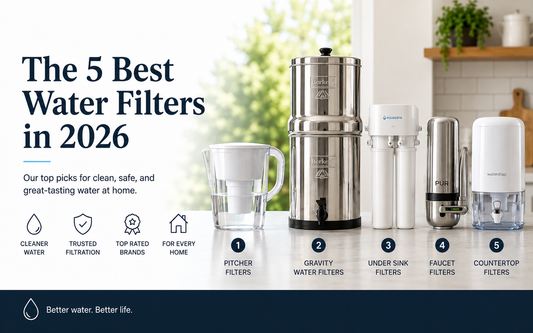 5 best water filters in 2026