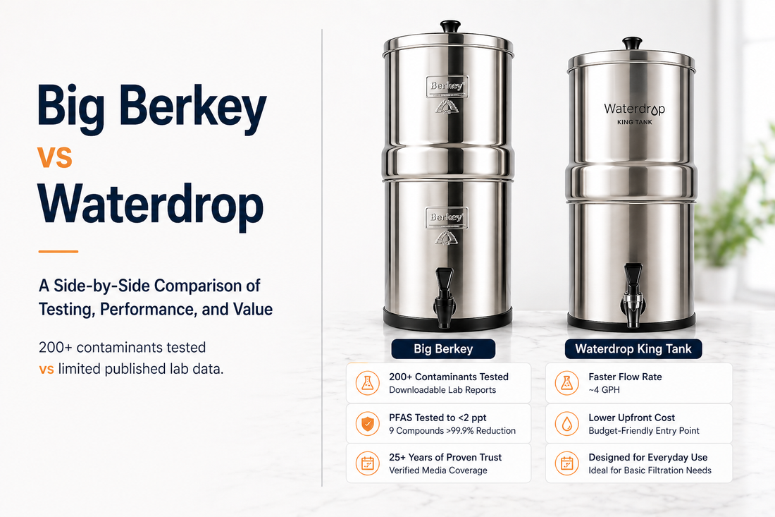 Big Berkey vs Waterdrop