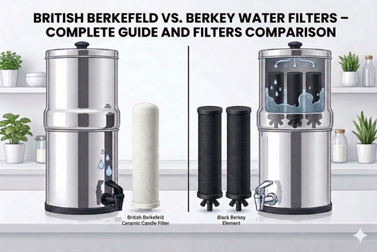 British Berkefeld vs. Berkey Water Filters – Complete Guide and Filters Comparison 2026