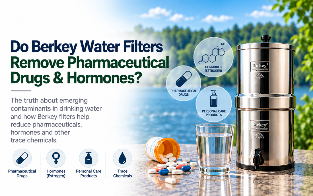 Do Berkey Water Filters Remove Pharmaceuticals & Hormones?