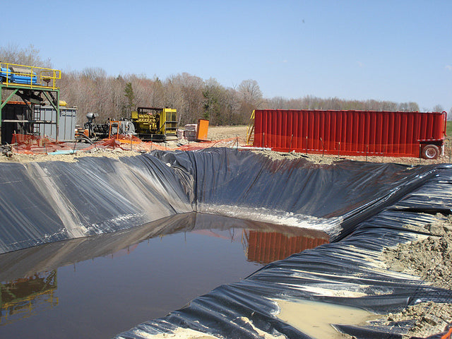 Fracking pond