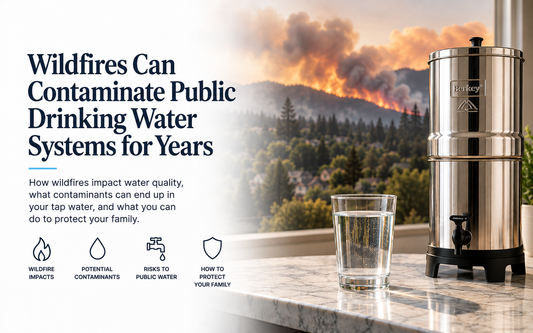 Wildfires Can Contaminate Public Drinking Water Systems for Years