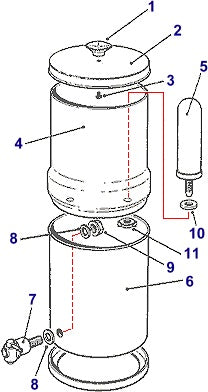 Berkey Water Filter System Assembly Diagram