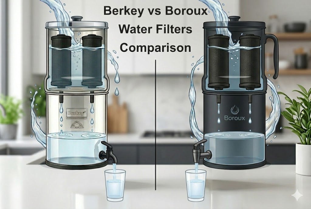 Berkey vs. Boroux Water Filters – Which Gravity Filter Is Better? - 2026 Comparison