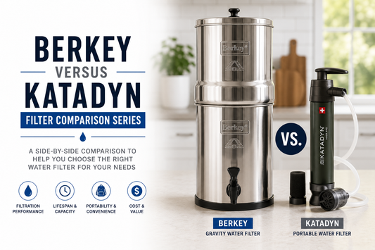 Berkey vs. Katadyn Gravidyn: Which Gravity Water Filter Is Right for You?