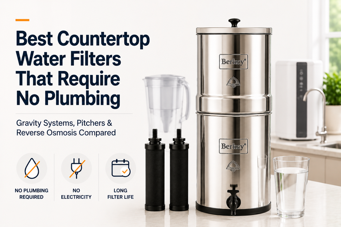best countertop filters that require no plumbing