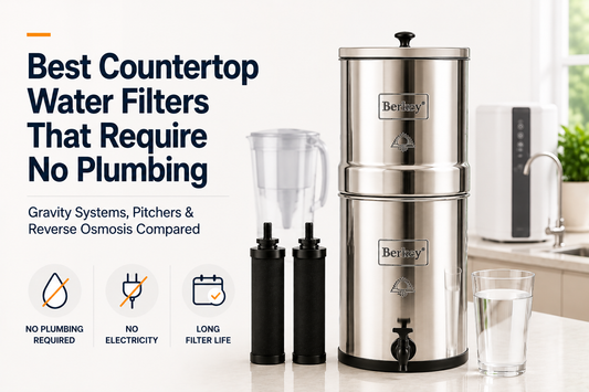 best countertop filters that require no plumbing