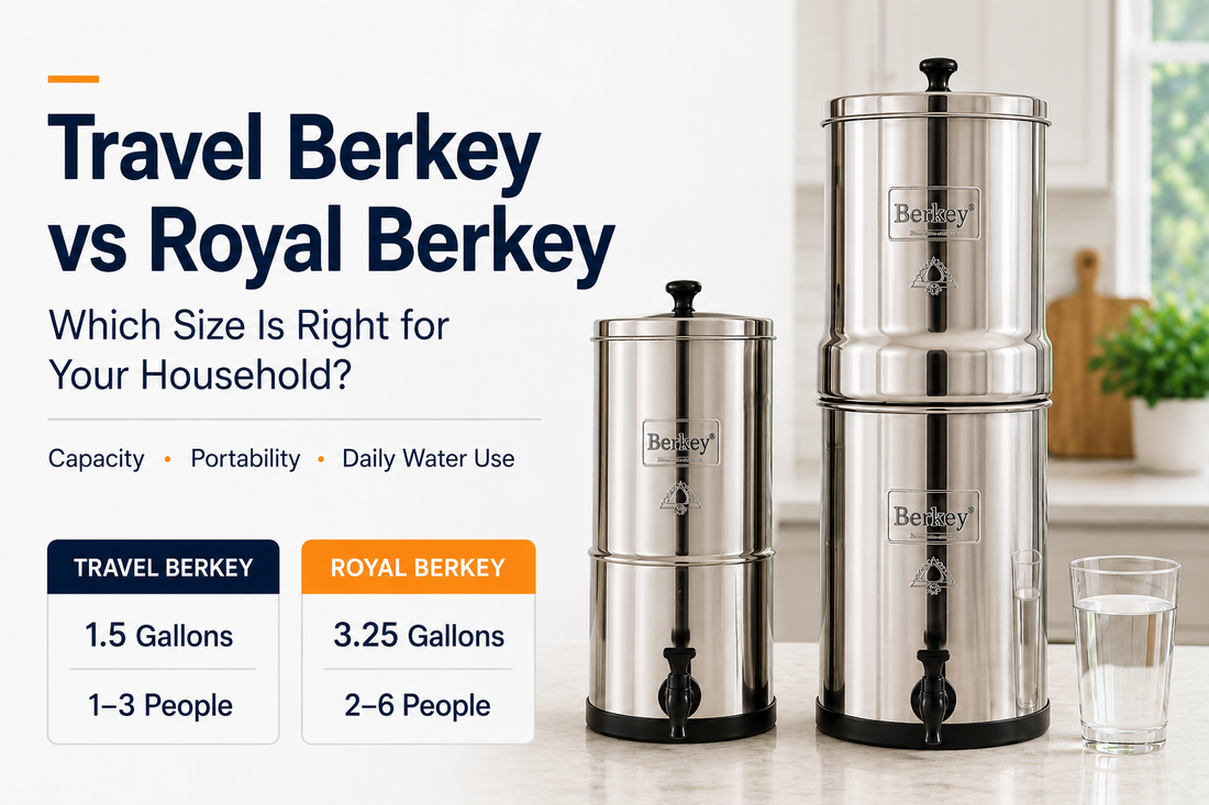 travel berkey vs royal berkey which size is right