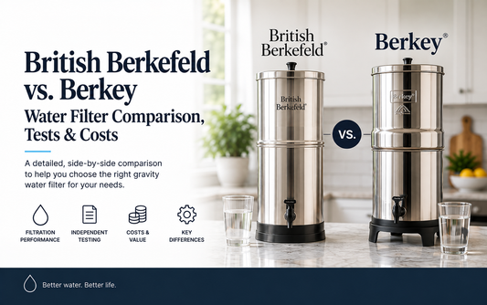 British Berkefeld vs. Berkey Water Filters – Complete Guide and Filters Comparison 2026