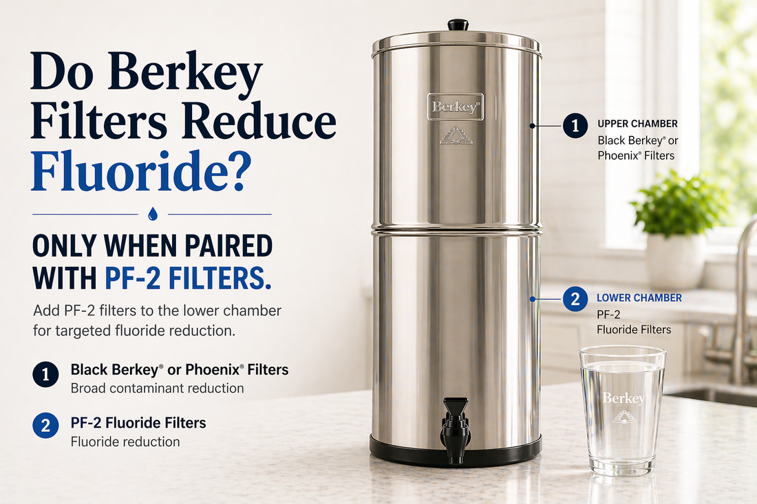 do berkey water filters remove fluoride