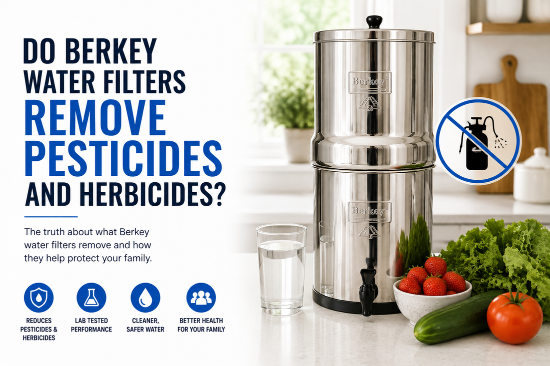 do berkey water filters remove herbicides and pesticides