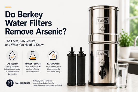 Does Berkey Reduce Arsenic? Lab Results for Black Berkey and Phoenix