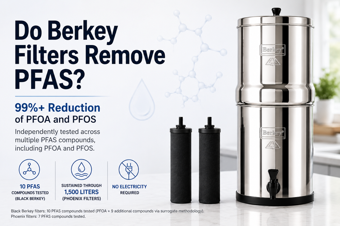 does berkey remove pfoas