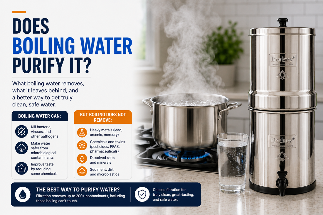 Is Boiled Water Safe to Drink? What Boiling Removes (and What It Doesn't)