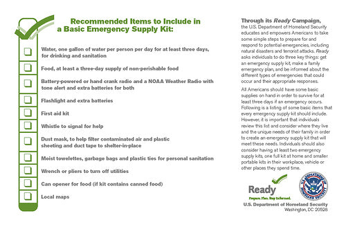 Emergency Preparedness: Planning for Natural Disasters & Emergencies