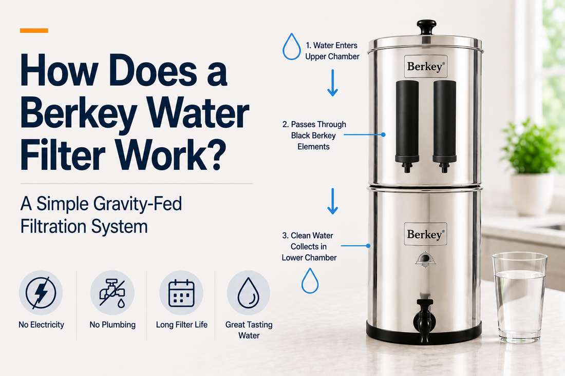 how does a berkey water filter work