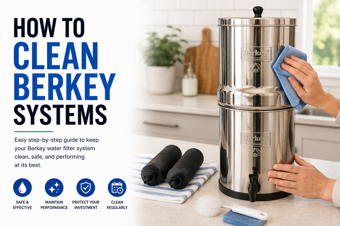 how to clean berkey systems