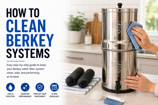 how to clean berkey systems