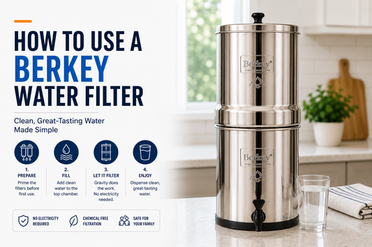 how to use a berkey water filter