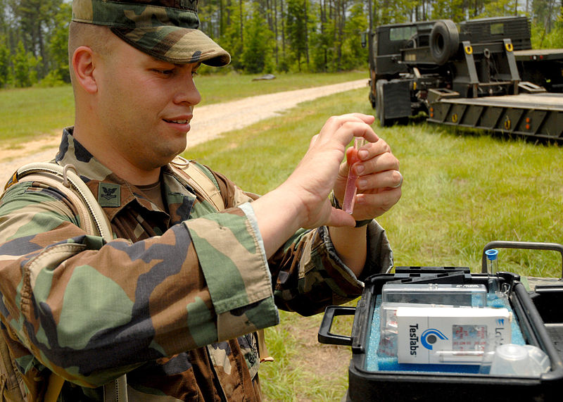 The “Alternate” filter excreted black inky solution