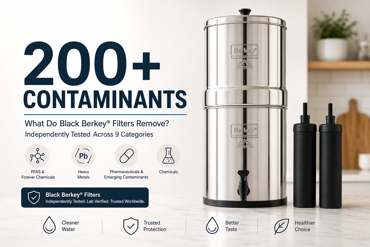 Black Berkey Complete Contaminant List – Big Berkey Water Filter