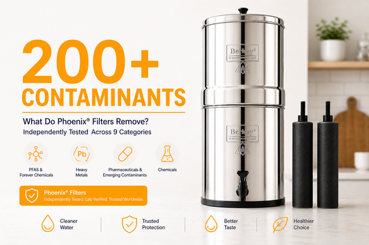 what do berkey phoenix filters remove