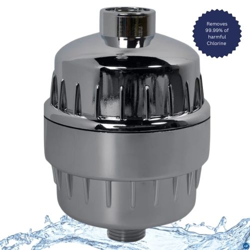 Shower Head Filter Chrome Color