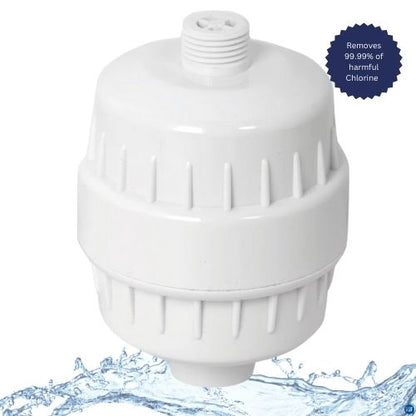 Shower Head Filter White Color