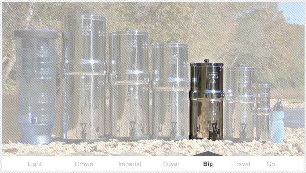Big Berkey Water Filter in the Lineup