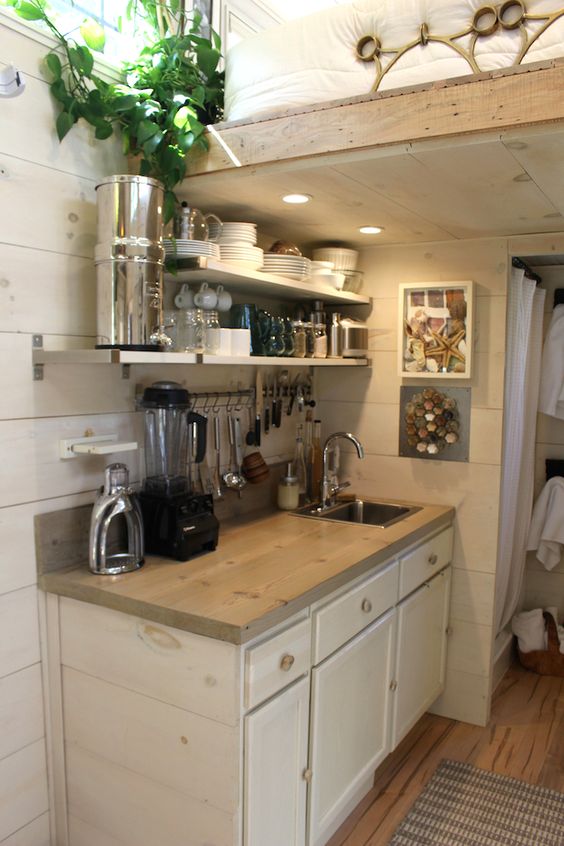 Big Berkey in "Tiny" House with Add-On Stainless Spigot