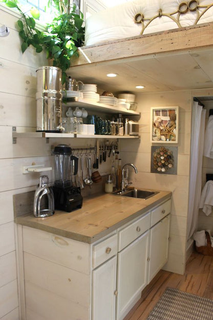 Big Berkey in "Tiny" House with Add-On Stainless Spigot