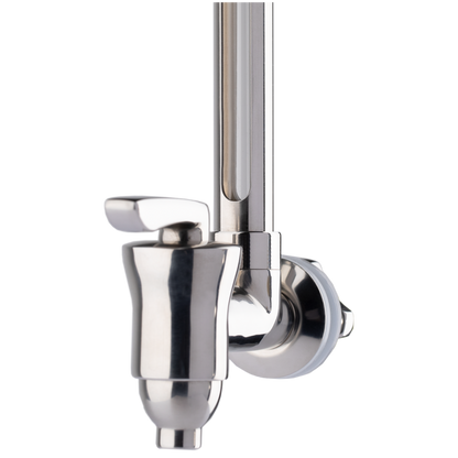 berkey stainless steel water view spigot close up