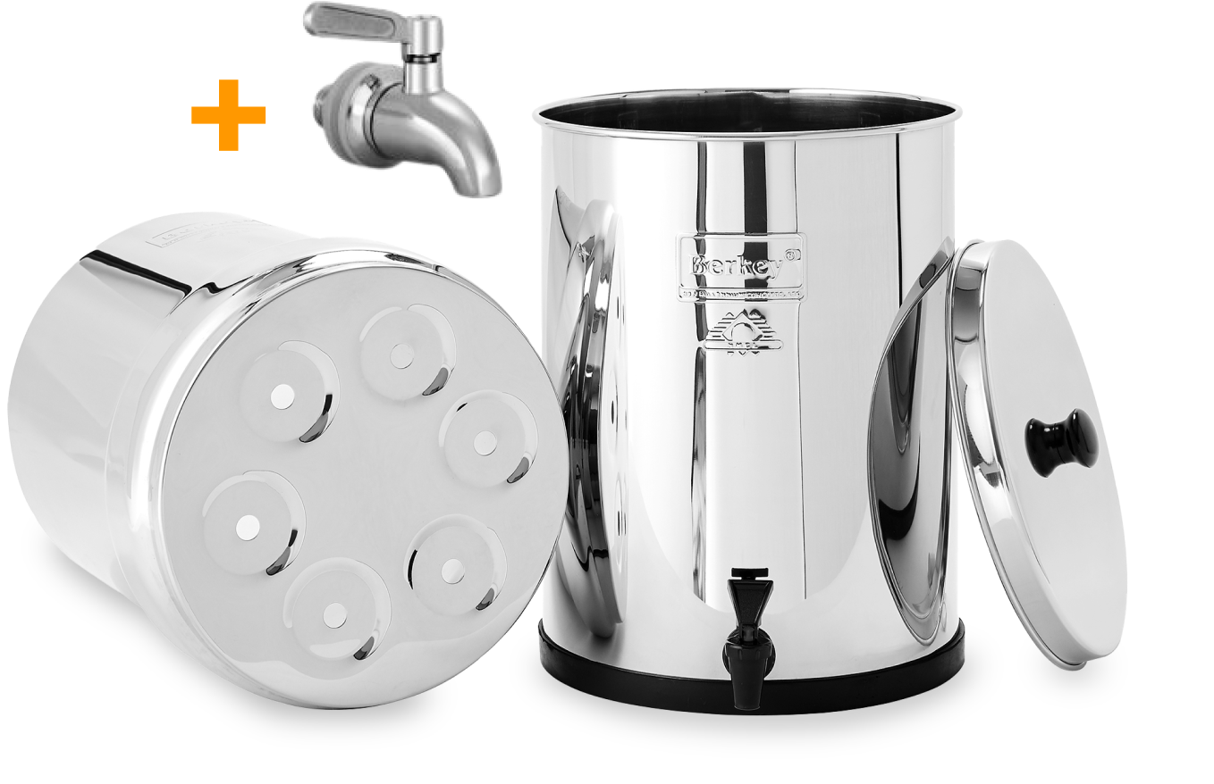 Imperial Berkey & Stainless Steel Spigot Bundle
