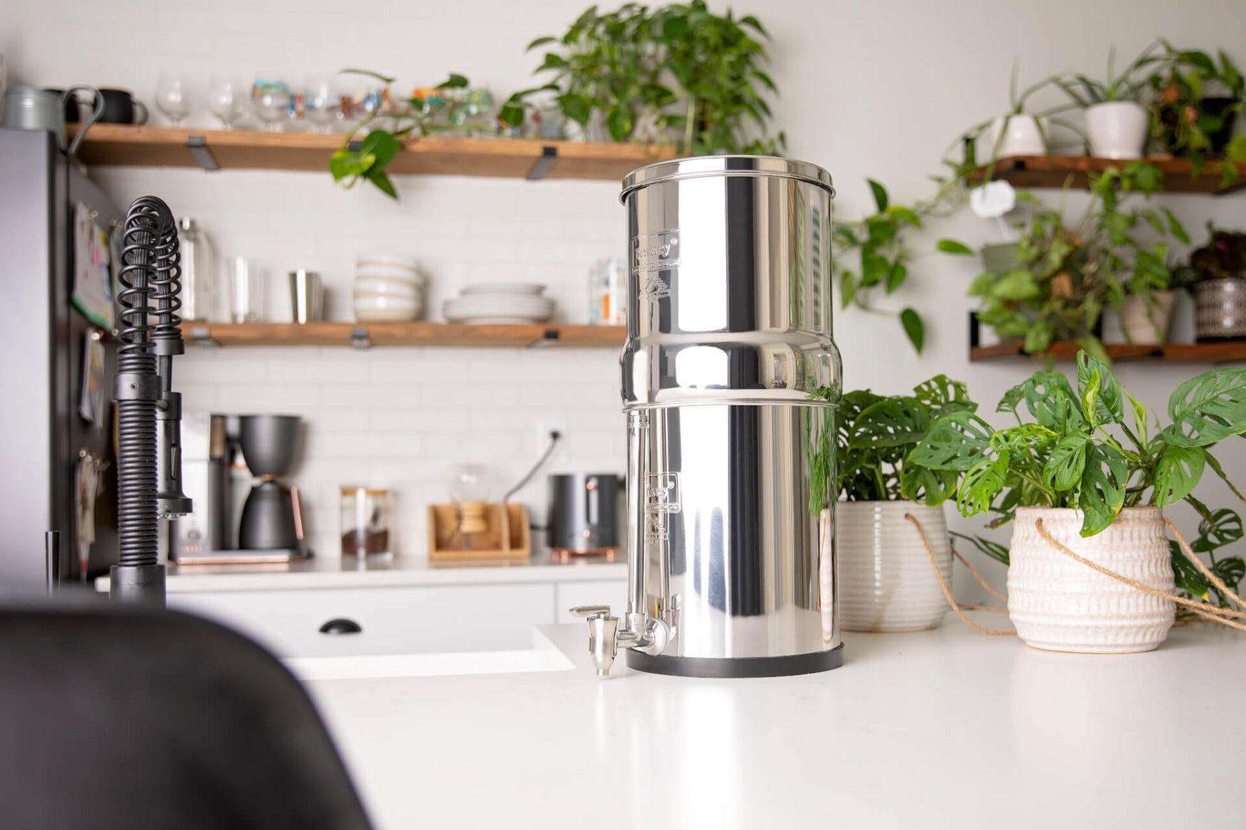 Stainless Steel Water View Spigot – Big Berkey Water Filter Systems