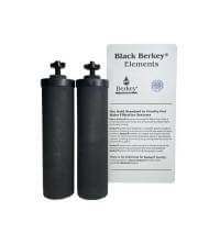 Black Berkey Filters - Set of 2 Berkey Water Filters Replacement