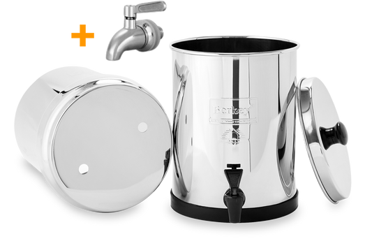 Travel Berkey & Stainless Steel Spigot Bundle