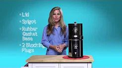 Big Berkey Emergency Water Supply  Portable Drip Filter System– Legacy  Food Storage