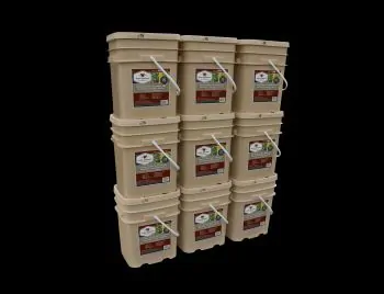 1080 Serving - Freeze Dried Vegetables and Sauce Bucket