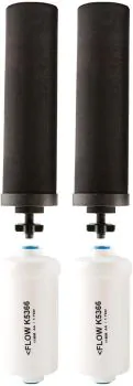 Black Berkey Element and PF-2 Filter Combo