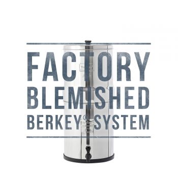 Big Berkey Scratch and Dent with 2 Black Berkey Filters