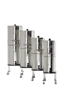 Big Berkey Water Filter 4 Black Filters Stainless Steel Spigot for sale  online