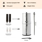 Imperial Berkey Dimensions