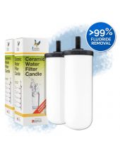 Two 7″ Ceramic Ultra All in One Fluoride Water Filter
