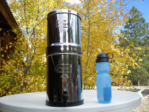 Travel Berkey Water Filter - Safe Drinking Water On The Go